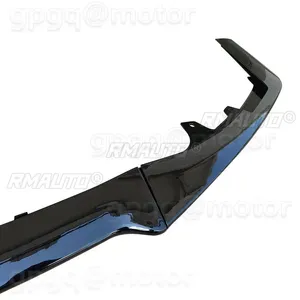 For Ford Mustang GT500 Style 2015-2021 Front Bumper <b>Splitter</b> Lip Trim Protector Spoiler AMMP Concepts Glossy Black Matte Black - Product Image 5