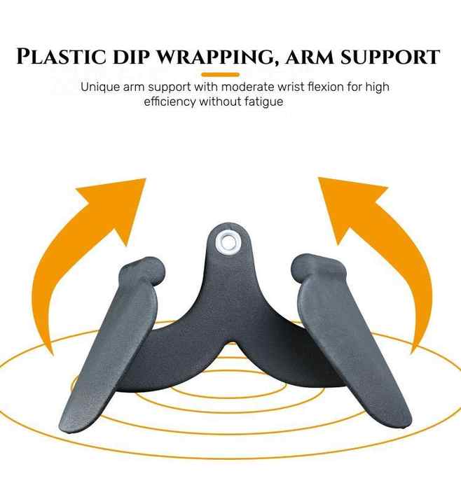 PullDown Handle Gym Equipment Back Training V Bar & T Bar Free Weights