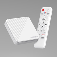 H96 max allwinner H313 2gb 16gb boîte blanche android 14 ATV BT voix à distance android 4k moins cher tv box