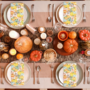 Serviettes en papier imprimées citrouille 3 plis personnalisées <span class=keywords><strong>de</strong></span> haute qualité Tissu <span class=keywords><strong>de</strong></span> serviette d'invité d'automne personnalisé pour les fêtes d'automne Style <span class=keywords><strong>de</strong></span> sac - Product Image 4