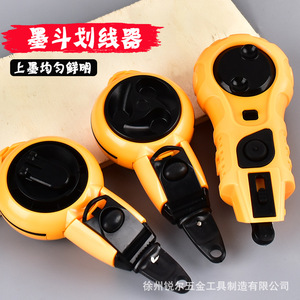 RUR Ink Line Marking Tool 1.5-5 MM Width Automatic Carpentry Construction Layout Hand Crank Wood Marking Tool - Product Image 4