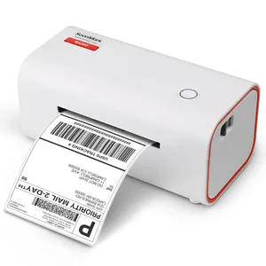 SoonMark 4x6 "imprimante thermique d'étiquettes d'expédition postale, imprimante d'étiquettes d'affranchissement pour les petites entreprises, imprimante d'étiquettes thermiques sans fil f