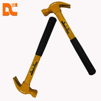 专业羊角锤钢管手柄钉子锤耐用DIY手动工具，适合屋顶施工机械师使用