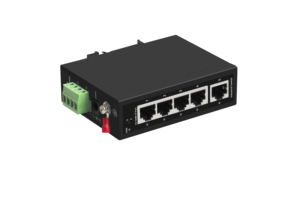 สวิตช์อีเธอร์เน็ตอุตสาหกรรมแบบไม่ต้องจัดการ 8 พอร์ต 1000Mbps RJ45 ตัวเรือนอะลูมิเนียมอัลลอยด์ ป้องกันระดับ IP30 รองรับอุณหภูมิกว้าง - Product Image 1