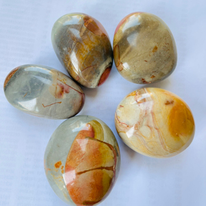 Wholesale Natural High Quality Crystal Palm <strong>Stone</strong> Polished Ocean <strong>Jade</strong> Palm <strong>Stone</strong> for Decoration - Product Image 5