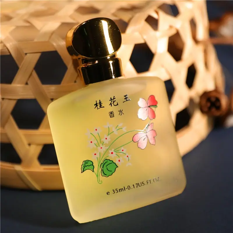 Musim gugur osmanthus parfum King Pria Wanita lampu wangi tahan lama siswa kecil segar aroma melati grosir