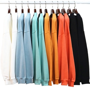 TOPGF699142 Sweat-shirts à capuche pour hommes 100% coton éponge, sweat-shirts décontractés à col rond, unis, sans marque, <span class=keywords><strong>Kagoul</strong></span> - Product Image 3