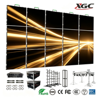 Pantalla LED XGCLED P2.976 de Alquiler a Todo Color para Interiores/Exteriores, 8K HDR, Panel de Video Wall para Publicidad