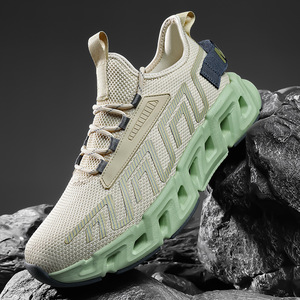 Men's All Seasons Hiking Shoes Wear Resistant Breathable PU Leather Mesh Upper Rubber Sole Lightweight Comfortable - Product Image 6