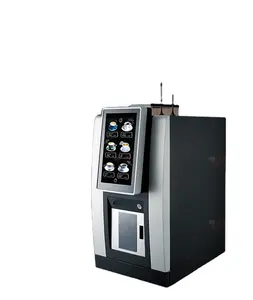 110V 220V tự phục vụ thương mại hoàn toàn tự động mã QR nhập khẩu bàn bơm đậu để tách trà cà phê đồ uống Máy bán hàng tự động