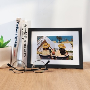 Marco de Fotos Negro y Blanco Estilo Moderno <span class=keywords><strong>para</strong></span> Mesita de Noche, Soporte de Exhibición de Fotos, Sensación de Alta Gama, Hecho a Mano, Marco <span class=keywords><strong>para</strong></span> Fotos de 5, 6 Pulgadas y A4 - Product Image 2