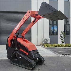 Chargeuse compacte Zunbaoo V1000, puissante, hydraulique, sur chenilles, garantie 1 an, camion <span class=keywords><strong>à</strong></span> benne basculante, <span class=keywords><strong>moteur</strong></span> PLC, <span class=keywords><strong>moteur</strong></span> <span class=keywords><strong>Kubota</strong></span>, EPA & EU5 - Product Image 3