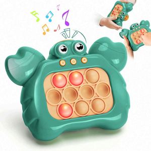 Pop Pop Fidget Toy Set Quick Push <b>Light</b> up <b>Cubes</b> Puzzle Squeeze Sensory Stress Relief LED Toys for Kids Silicone Plastic - Product Image 4