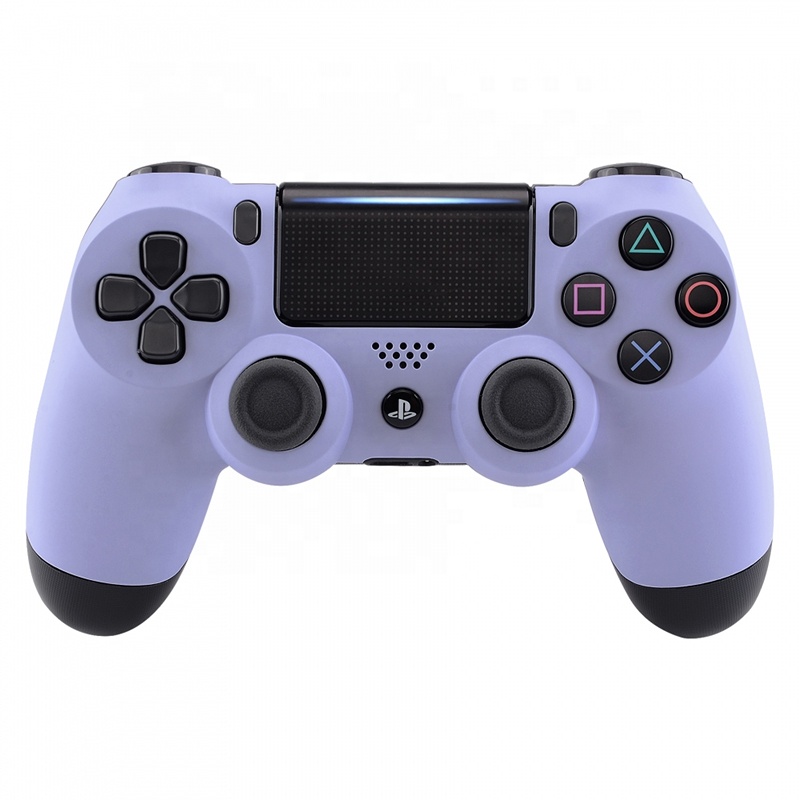 Мягкий сенсорный светлый фиолетовый захват передний корпус Корпус чехол Лицевая панель сменный комплект для контроллера Playstation 4 PS4 Pro