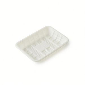 Offre Spéciale : Barquettes Alimentaires Biodégradables Personnalisées en Amidon de Maïs à Compartiments pour Supermarchés, Idéales pour l'Emballage de Viandes et les Fêtes - Product Image 3