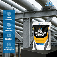 Peinture de protection durable résistante pour l'extérieur, revêtement ignifuge spécial à base de ciment non intumescent pour structures en acier