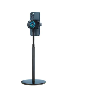 Yicosun Broadcast Live Show Flexible Cell Mobile Smart Phone Cooling Holder Stand Adjustable portable at outdoor work