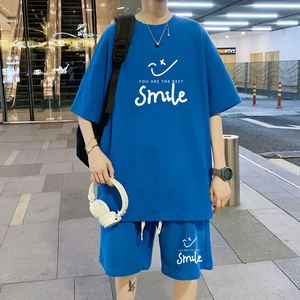 Conjunto de Verano Yomo 2026 <span class=keywords><strong>para</strong></span> Adolescentes, Conjunto de Camiseta de Manga Corta y Pantalones Cortos de Seda de Hielo, Conjuntos <span class=keywords><strong>para</strong></span> Hombre, Ropa Gráfica a la Moda <span class=keywords><strong>para</strong></span> Chicos - Product Image 4