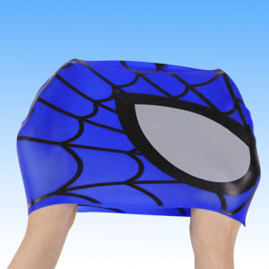 Bonnet de bain en silicone antidérapant pour enfants et adultes, motif dessin animé, protection optimale, vente en gros, fournisseurs - Product Image 3