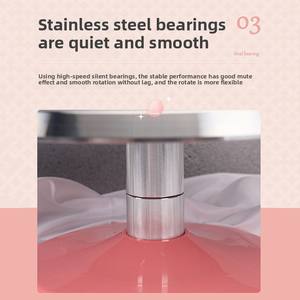 แท่นหมุนตกแต่ง<span class=keywords><strong>เค้ก</strong></span>อะลูมิเนียมอัลลอยแบบถอดได้ขนาด 31 ซม. แท่นหมุนสำหรับอบ<span class=keywords><strong>เค้ก</strong></span> แท่นหมุนตกแต่ง<span class=keywords><strong>เค้ก</strong></span> - Product Image 5