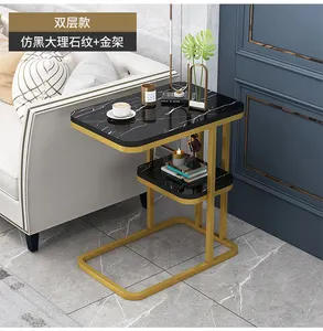 الفاخرة طاولة جانبية عالية الجودة الحديثة طوي أريكة صينية صغيرة نهاية الجدول