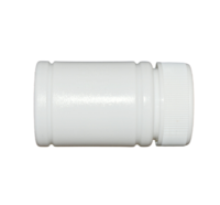 Flacon de pilules en HDPE résistant aux enfants de 35ml-Récipient solide oral à bouchon à vis pour capsules comprimés Vente en gros OEM