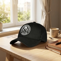 Nuovo Cappellino Snapback Nero da Uomo Journey, Alta Qualità in Poliestere e Cotone, Regolabile, Alla Moda con Ricamo 3D, per Sport, Outdoor e Viaggi