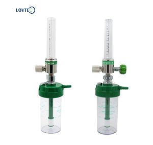 Lovtec 낮은 가격 짧은 배달 시간 조정 유량 Oxigen 산소 유량계 가스 커넥터 산소 가습기 병 - Product Image 4