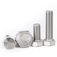 BOSS Stainless Steel 30mm Hex Screw Class 4.8 & 6.8 American Fine Thread 6.8 Inch Fasteners for High Vibration Environments