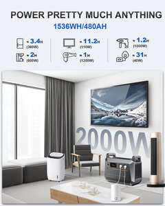 Estación de Energía Portátil con Diseño de Batería Apilable para Necesidades Flexibles de Almacenamiento de Energía - Product Image 5