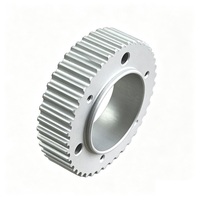 Poulie de distribution 2GT S3M en aluminium usinée CNC de précision, sans jeu, à gorge de clavette, pour équipement d'automatisation