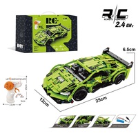 Voiture RC à construire soi-même 1:16, jouet de construction télécommandé 2.4G rechargeable pour enfants et adultes, vente en gros