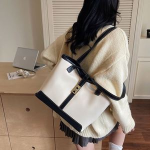 Nouveauté 2025 – Sacs fourre-tout grande capacité en cuir PU pour femme avec fermeture éclair - Product Image 4