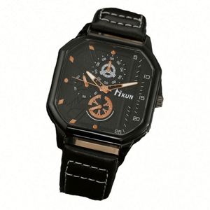 Montre numérique pour femme à grand cadran, bracelet en alliage et simili cuir, mode décontractée, loisirs, sport, étanche 3 ATM, avec fonction push - Product Image 5