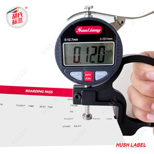Carte d'embarquement personnalisée en usine, <span class=keywords><strong>impression</strong></span> couleur, billets d'avion, papier pour carte d'embarquement. - Product Image 4