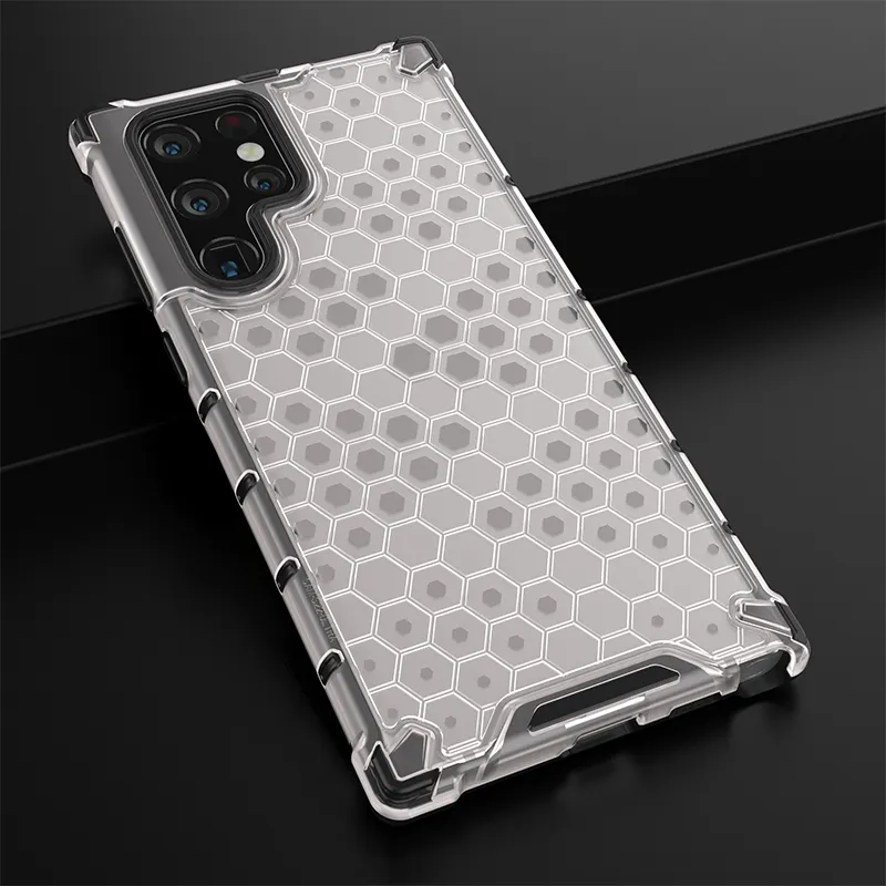 Airbag Schokbestendig Honingraat Pc Tpu Mobiele Telefoon Beschermhoesje Achterkant Cover Voor Samsung Galaxy A13 5G Telefoon Hoesje Voor Samsung