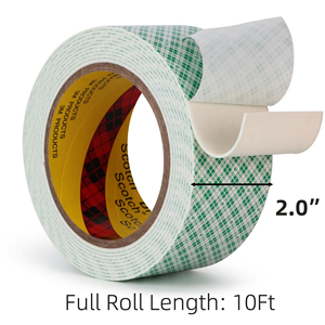 เทปโฟมกาวสองหน้ายาว3ม. 4026กาวโพลียูรีเทนเคลือบสองชั้นแข็งแรงเทปโพลียูรีเทนสำหรับงานหนักสำหรับการติดตั้งกาว - Product Image 3