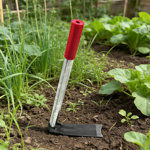 Mini houe en acier inoxydable, outil de jardinage pour désherber, planter des fleurs et des légumes, utilisation en extérieur et à la maison, tout-en-un - Product Image 2