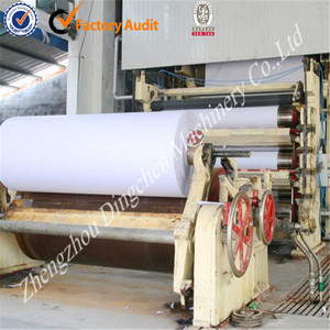 Macchina per la Produzione <span class=keywords><strong>di</strong></span> Carta PLC a Prezzo Economico <span class=keywords><strong>di</strong></span> Fabbrica 220V/380V Zhengzhou Dingchen Produzione <span class=keywords><strong>di</strong></span> Carta per Fotocopie A4 per Ufficio - Product Image 3