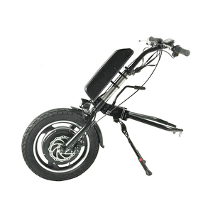 Kit d'adaptation de fauteuil roulant électrique Power Assist, Handbike électrique 36V 48V 350W 500W 1200W, Tricycle pour fauteuil roulant pour personnes à mobilité réduite - Product Image 2