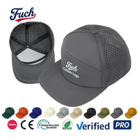 Casquette Snapback à broderie 3D avec logo personnalisé, maille perforée au laser, visière plate, réglable, pour l'extérieur, vente en gros d'usine