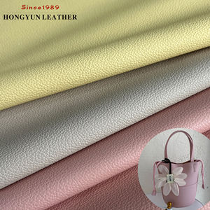 Cuero de PVC con Textura de Lichi en Color Personalizado, Resistente a la Abrasión, Duradero, Impermeable y Ecológico <span class=keywords><strong>para</strong></span> Bolsos, Zapatos y Automóviles - Product Image 1