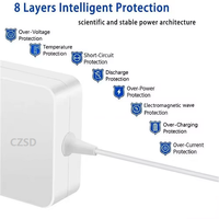 Chargeur pour ordinateur portable Adaptateur US Modèle PD 61W pour MacBook 67w Chargeurs & Câbles Electronique