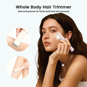 IPX7 Mini Portable Électrique Femmes <span class=keywords><strong>Rasoir</strong></span> <span class=keywords><strong>Rasoir</strong></span> <span class=keywords><strong>Meilleur</strong></span> Tondeuse Épilateur pour Épilation Du Visage pour Les Zones Sensibles Ménage - Product Image 5