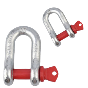 Manilles de levage en acier forgé de type <span class=keywords><strong>D</strong></span> à écrous, haute résistance, pour applications marines et minières, vente en gros - Product Image 3