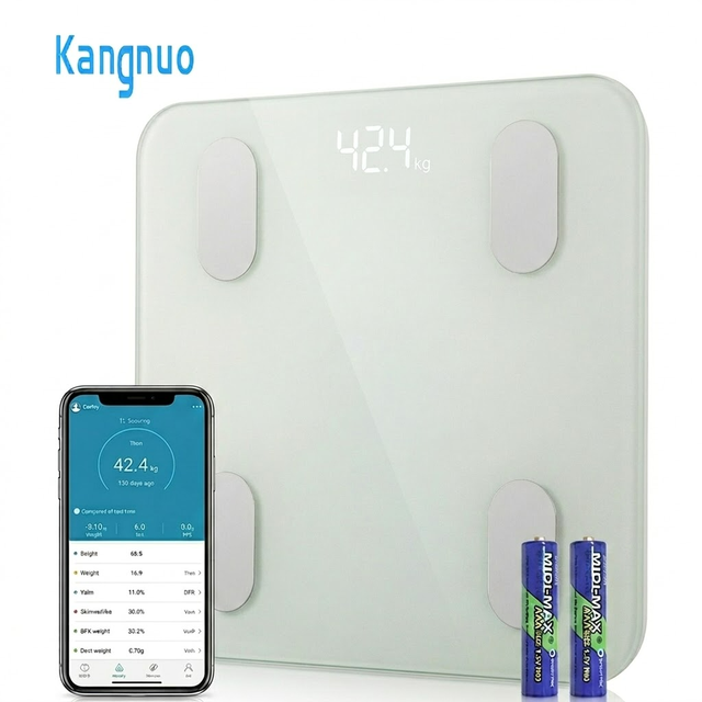 Manufacture Premium bluetooth Fitness Bmi Analysis Bathroom Weighing Balance Smart Electronic Digital Body Fat Scale