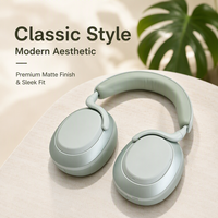 Casque audio supra-auriculaire populaire pour le gaming avec haut-parleurs de 40 mm, design étanche, faible latence, basses renforcées