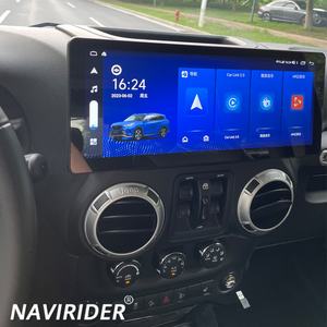 12.3" <b>Android</b> 13 for Jeep Wrangler 3JK 2015 2016 2017 Multimedia Video Player Autoradio GPS Navigation Stereo Wireless CarPlay - Product Image 1