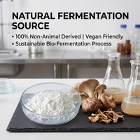 Ergostérol 98% fermenté à la levure naturelle, Provitamine D2 en poudre en vrac, compatible végétalien, pour compléments alimentaires