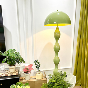 Lámparas decorativas de setas Retro, lámpara de pie de esquina de sofá simple nórdica para decoración de sala de estar - Product Image 5